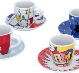 SET 4 TAZZINE BIALETTI ARTE