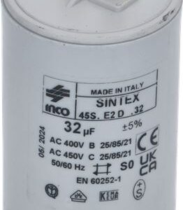 CONDENSATORE 32µF 400-450Vac 50/60Hz PER