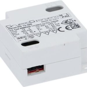 ALIMENTATORE LED 220VAC 12VDC 350mA 4W