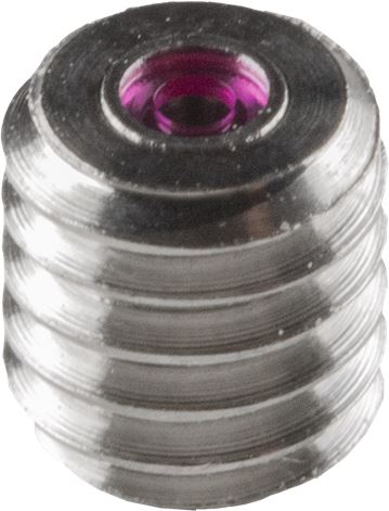 UGELLO IN ACCIAIO M4 ø 0,8 mm IN RUBINO