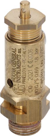 VALVOLA CALDAIA ø 3/8"M - 1,8 bar