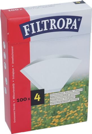 FILTRI CARTA SBIANCATA FILTROPA 4 100