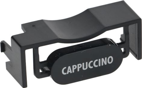 TASTO NERO SERIGRAFATO CAPPUCCINO