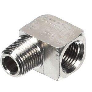 FITTING ELBOW .125NPT MALE-FEM NKL PLD