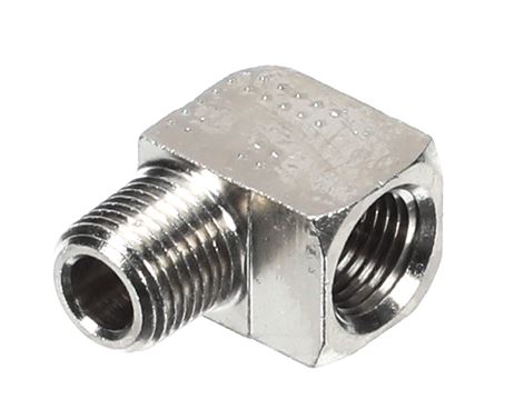 FITTING ELBOW .125NPT MALE-FEM NKL PLD