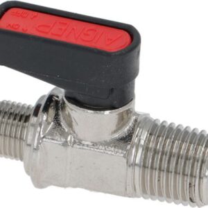 VALVOLA A SFERA ø 1/4"M NPT - 1/8"F GAS