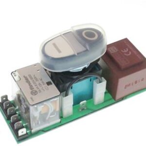 SCHEDA CON PULSANTE V.400/50Hz