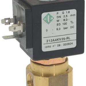 ELETTROVALVOLA ODE 2 VIE ø 1/8" 24VDC 8W