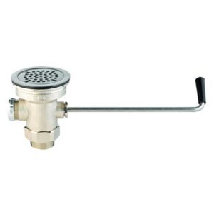 WASTE DRAIN VALVE, TWIST HANDLE, 3-1/2"