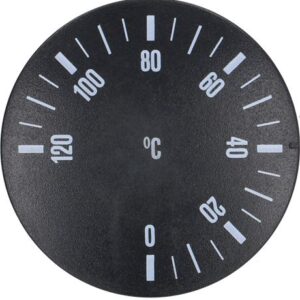 MANOPOLA NERA ø 41 mm 0-120°C