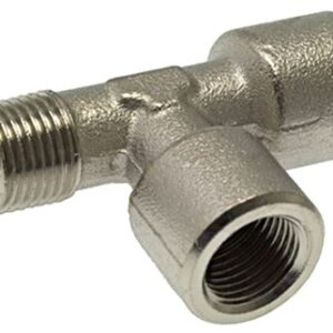 RACCORDO A "T" ø 1/8"M-1/8"F-1/8"F NICHE