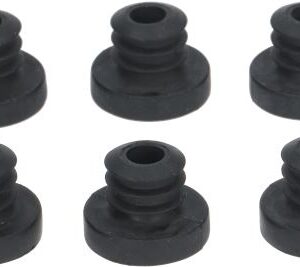 KIT PIEDE NERO IN GOMMA - 6 PZ