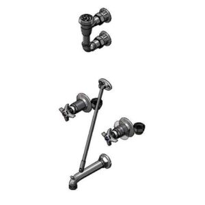 SERVICE SINK FAUCET, CONCEALED MIXING