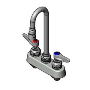 WORKBOARD FAUCET, 4" DECK MOUNT, LEVER