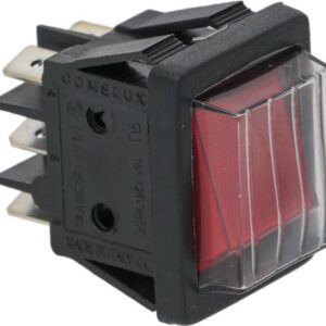DEVIATORE ISTANTANEO ROSSO 16A 250V