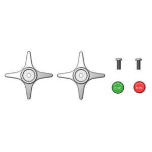 PARTS KIT FOR FOUR-ARM LAB HANDLES