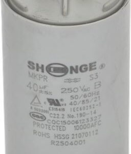 CONDENSATORE RICARICA 40µF 250VAC S3 UL