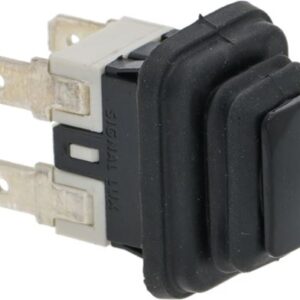 PULSANTE BIPOLARE NERO 16A 250V