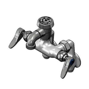 SERVICE SINK FAUCET, WALL MOUNT,