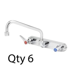 WORKBOARD FAUCET, WALL MOUNT, 8"