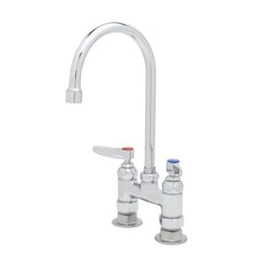 4" C/C PANTRY FAUCET, DECK MOUNT, SWIVEL