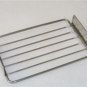 GRIGLIA INOX CON ALETTE DI FISSAGGIO