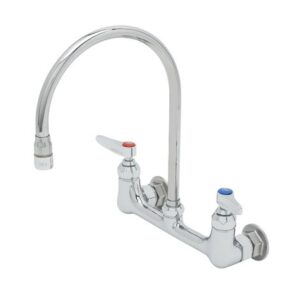 8" DOUBLE PANTRY SWIVEL BASE FCT, WALL