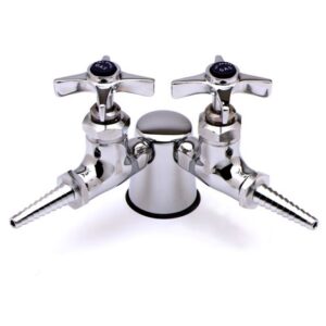 TURRET W/ (2) GAS VALVES @ 90 DEG & 3/8"