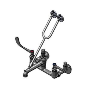 SERVICE SINK FAUCET, WALL MOUNT, 8"