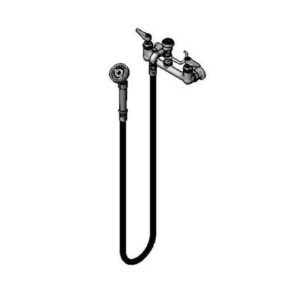 SPRAY ASSEMBLY, WALL MOUNT BASE W/ VB,