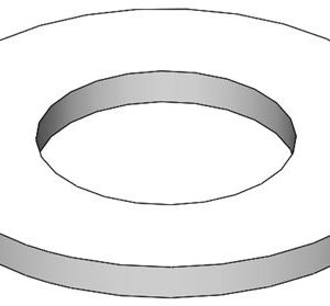 DELRIN WASHER FOR GLASS FILLER PEDESTALS