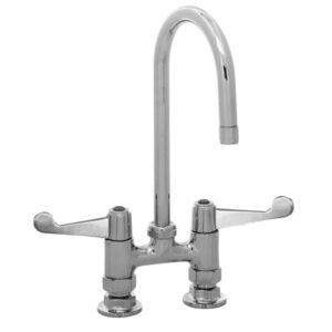4" DECK MOUNT FAUCET, 5-1/2" SWIVEL