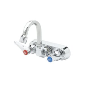 WORKBOARD FAUCET, 4" WALL MOUNT,