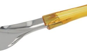 SPATOLA "DELUXE" GIALLA INOX 260 mm
