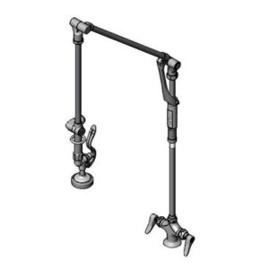PRE-RINSE, ROTO-FLEX DESIGN, SINGLE HOLE