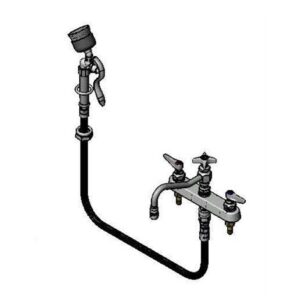 WORKBOARD FAUCET, DECK MOUNT, 8"