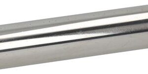 TUBO TROPPOPIENO IN OTTONE CROMATO