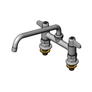 6" DECK MOUNT MIXING FAUCET WITH EQUIP