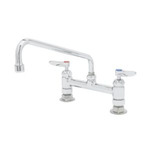 8" DECK MOUNT BASE FAUCET WITH CERAMIC