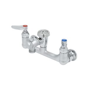 SERVICE SINK FAUCET, WALL MOUNT, 8"