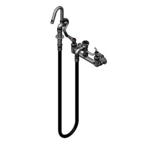 POT FILLER, WALL MOUNT, 8" CENTERS,