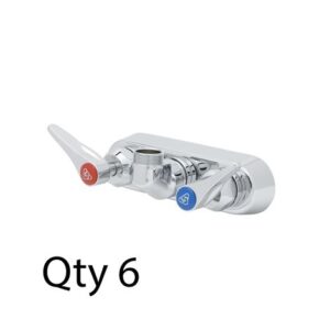4" WALL MOUNT WORKBOARD FAUCET, LESS