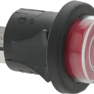 PULSANTE UNIPOLARE ROSSO 16A 250V
