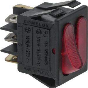 INTERRUTTORE TRIPOLARE ROSSO 16A 250V