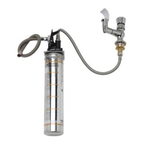 PUSH BUTTON METERING BUBBLER W/ WATER