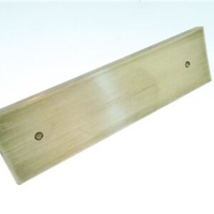 Brass plate for temperature sensor suppo