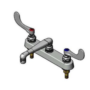 WORKBOARD FAUCET, 8" DECK MOUNT, 6"