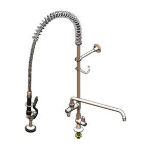 PRE-RINSE,SINGLE HOLE,18" ADD-ON FAUCET