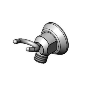 WALL HOOK: 3/8" NPT MALE OUTLET, 3/8"