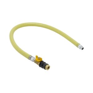3/4" NPT X 36" COATED GAS HOSE,